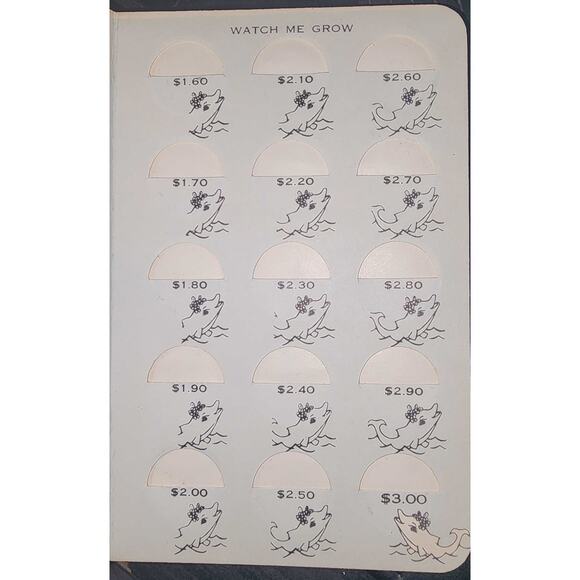 1960s Bank Coin Savers Thrifty Tiger Quarter Dolly Dolphin Dime Kansas City, MO - Picture 5 of 14